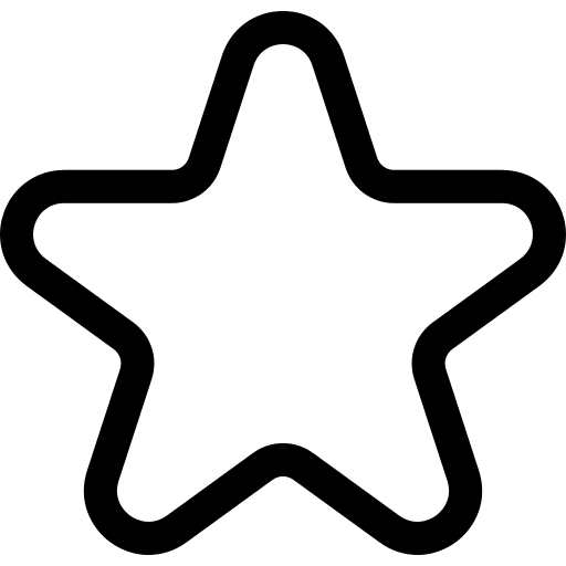 Star shapes favorite interface icon