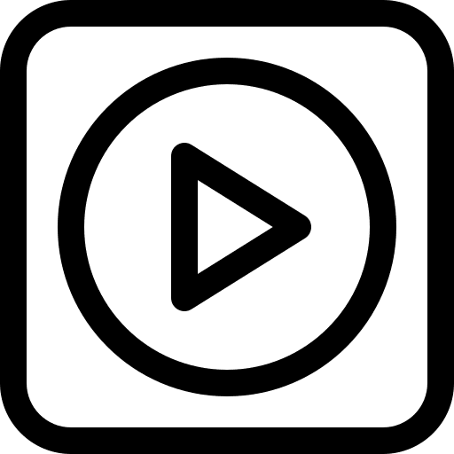 Video player interface multimedia music and multimedia icon