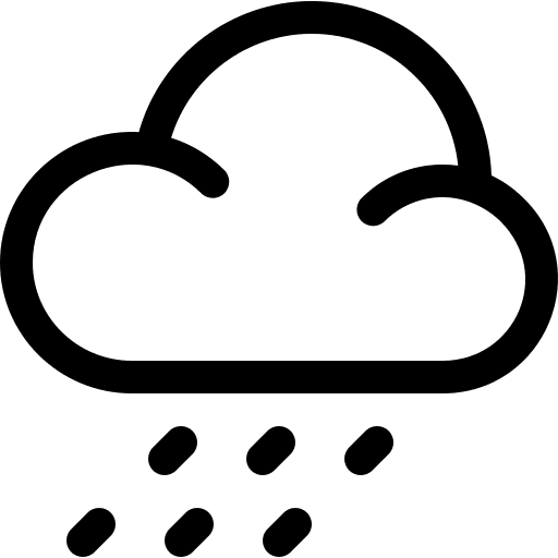 Rain weather rain sky icon
