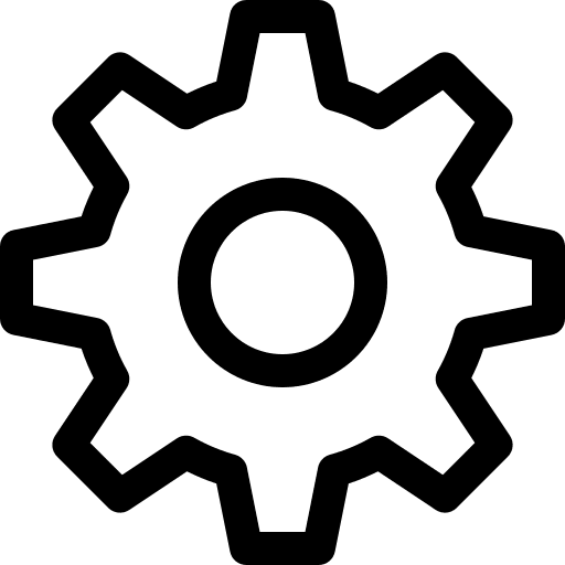 Settings ui settings tools and utensils icon