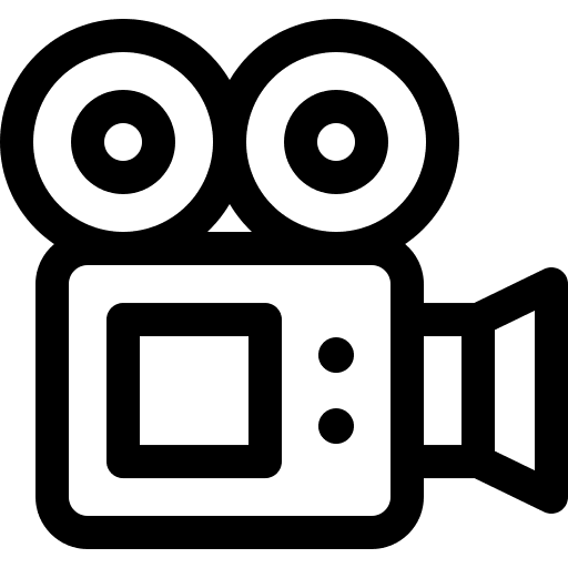 Video camera movie electronics video camera icon