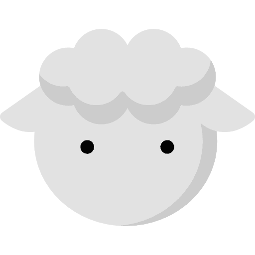 Sheep wildlife animal kingdom mammal icon