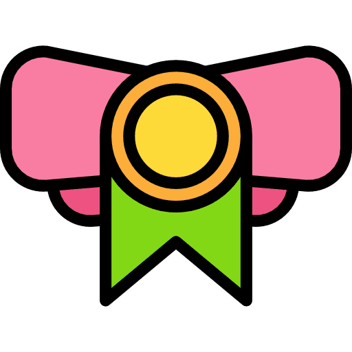 Ribbon fashion decoration ribbon icon