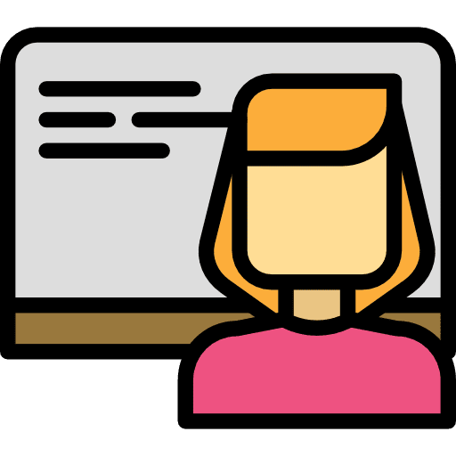 Teacher education avatar man icon