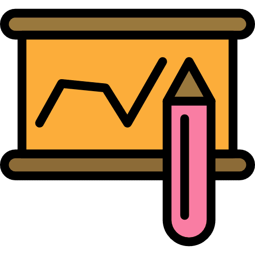 Blackboard education blackboard class icon