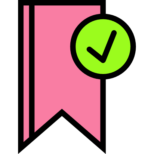 Bookmark badge bookmark shapes and symbols icon