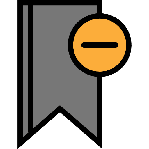 Bookmark shapes insignia interface icon