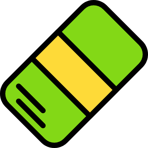 Eraser erase edit tools eraser icon