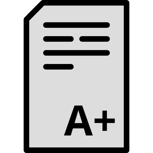 Exam test exam files and folders icon