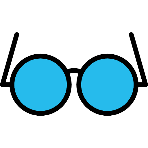 Eyeglasses ophthalmology reading glasses miscellaneous icon