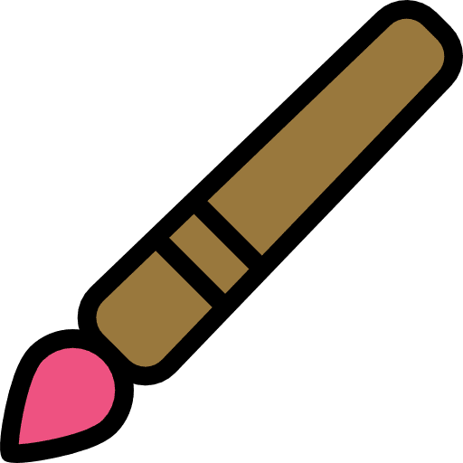 Paint brush paint brush painter painting icon