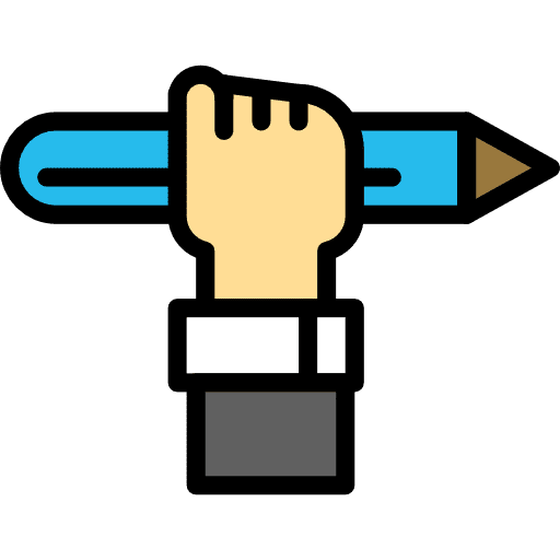Pencil tools and utensils edit writing icon