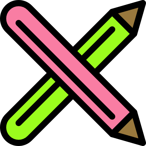 Pencils pencil writing education icon