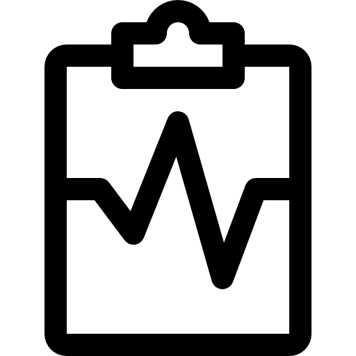 Health report hospital report health report icon