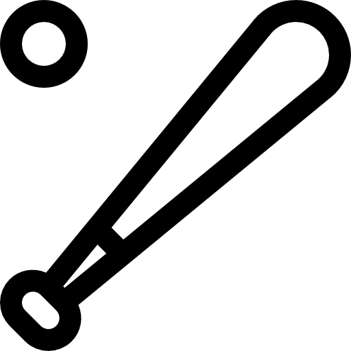 Baseball sports and competition baseball sports icon