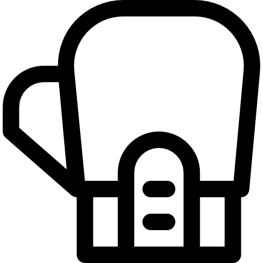 Boxing gloves athlete sports and competition icon
