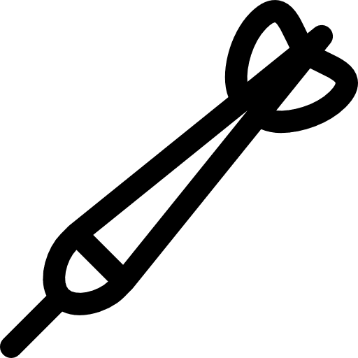 Dart game sports and competition hobbies and free time icon