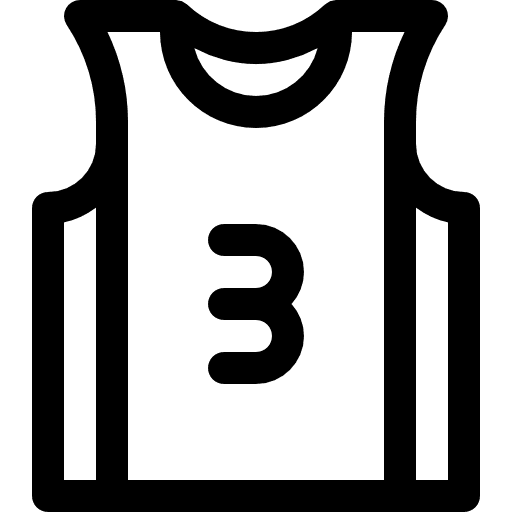 Jersey sports and competition jersey fashion icon