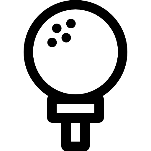 Golf birdie sports leisure icon