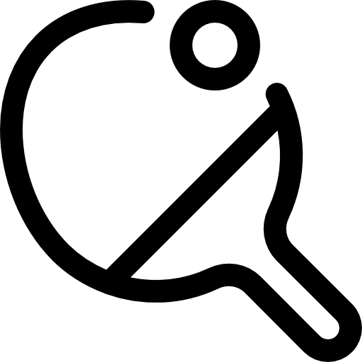 Table tennis table tennis sports equipment icon
