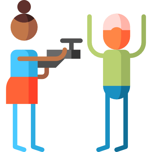 Coercion emotions man coercion icon