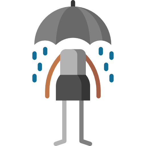 Depression feelings depression woman icon