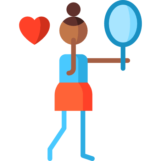 Narcissism emotions feelings people icon