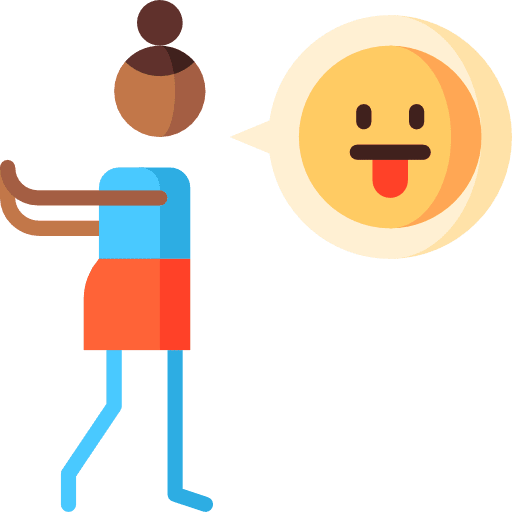 Disgusted people disgusted feelings icon