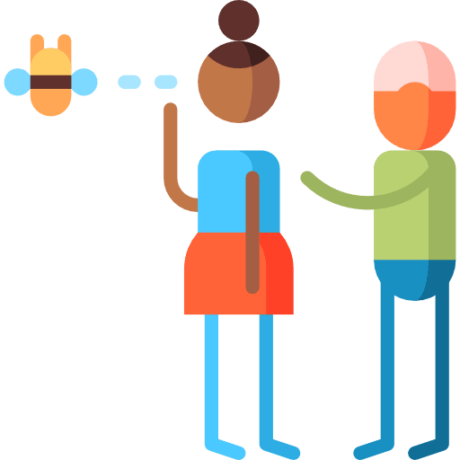 Distraction humanpictos relations man icon