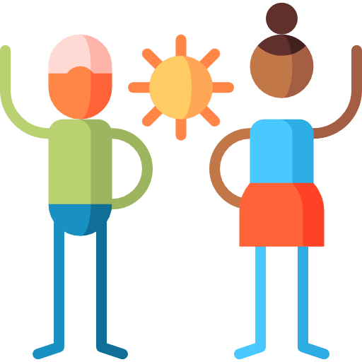 Joy humanpictos relations woman icon