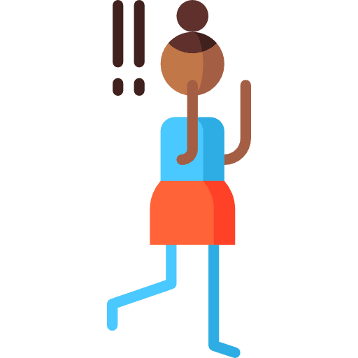 Surprise emotions people relations icon