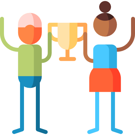 Triumph man humanpictos woman icon