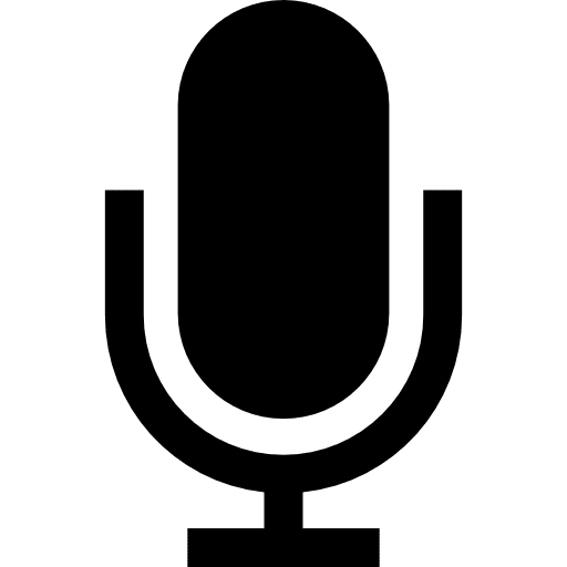 Microphone electronics microphone sound icon