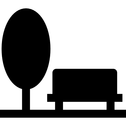 Park park landscape trees icon