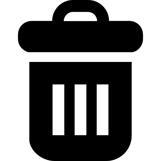 Trash ui tools and utensils interface icon