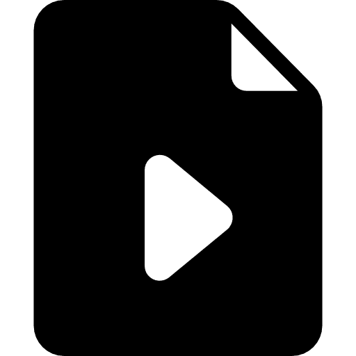 Video file file archive video file icon