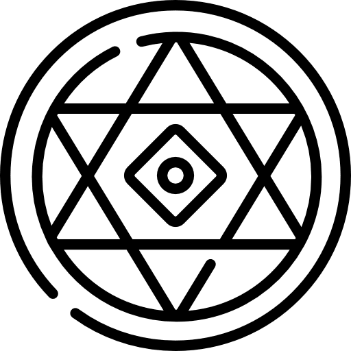 Esoteric signs constellation horoscope icon