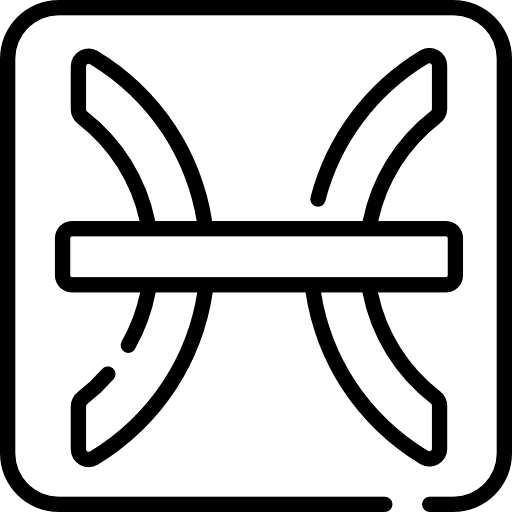 Pisces horoscope esoteric constellation icon