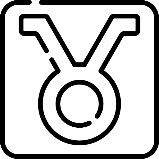 Taurus signs horoscope astrology icon