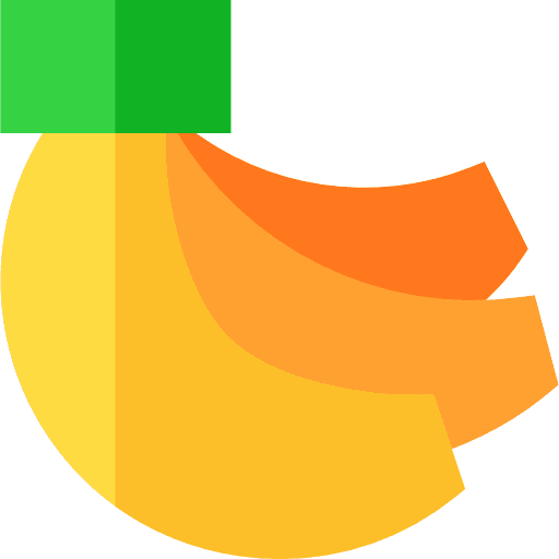 Bananas bananas vegan vegetarian icon