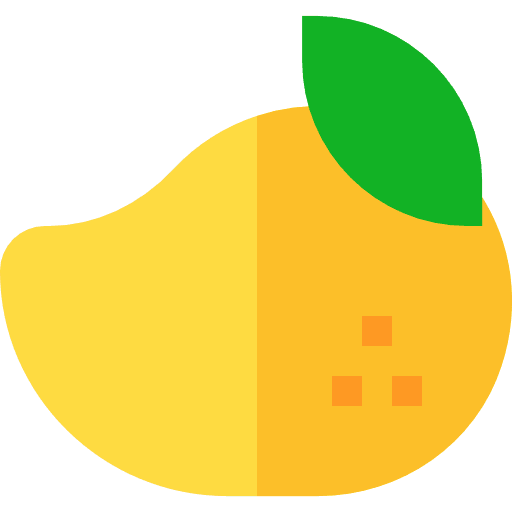 Mango vegetable foods supermarket icon
