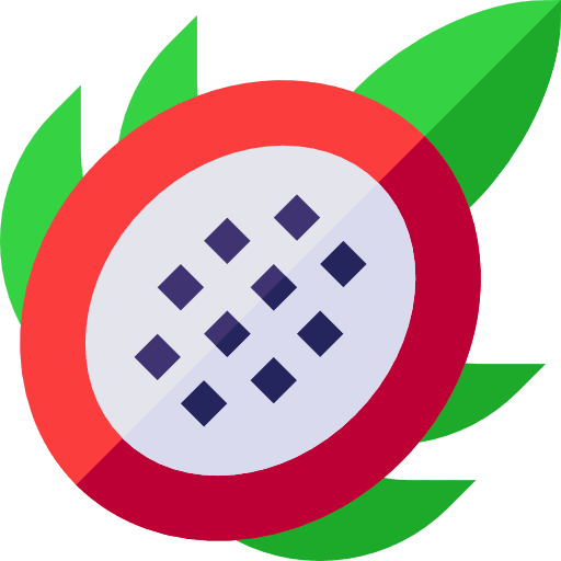 Dragon fruit healthy food dragon fruit fruit icon