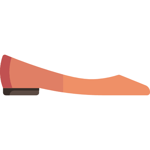 Ballerina fashion ballerina shoe icon