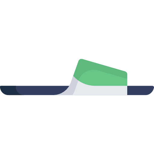 Flip flops footwear flip flop slipper icon