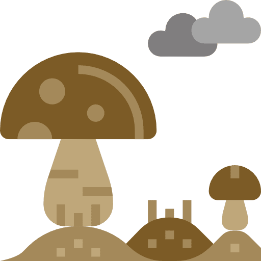 Mushroom fungi diet mushroom icon