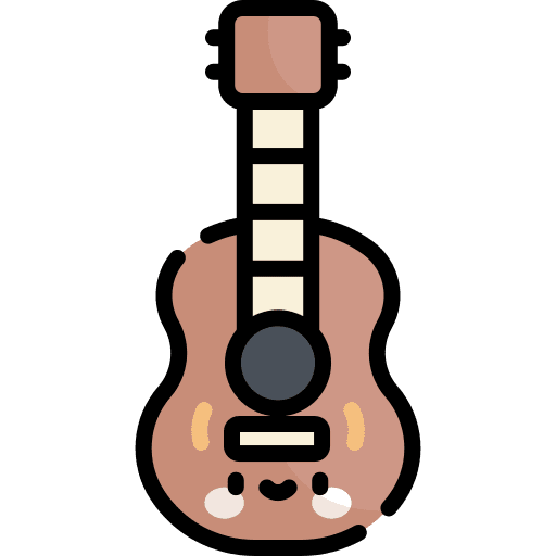 Acoustic guitar musical instrument hobbies and free time acoustic guitar icon