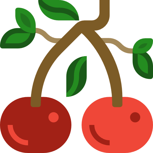 Cherries fruit cherries food and restaurant icon
