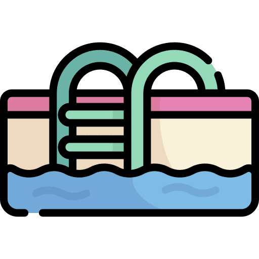 Swimming pool pool swimming pool ladder icon