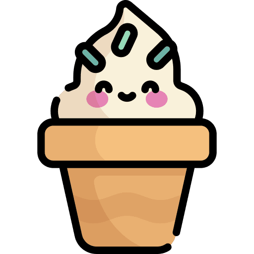 Ice cream summertime food ice cream icon