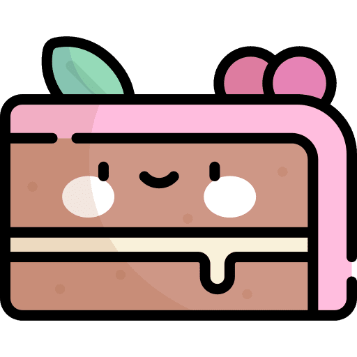 Piece of cake food cake sweet icon